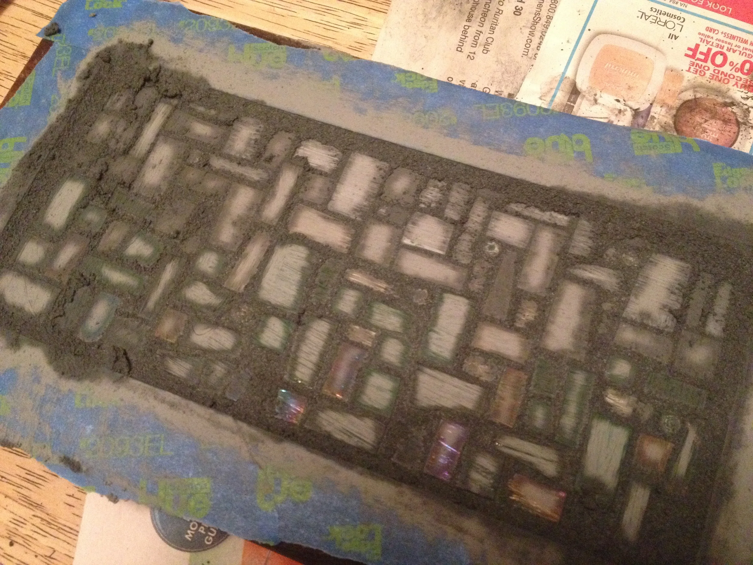 The wonderful world of grouting.