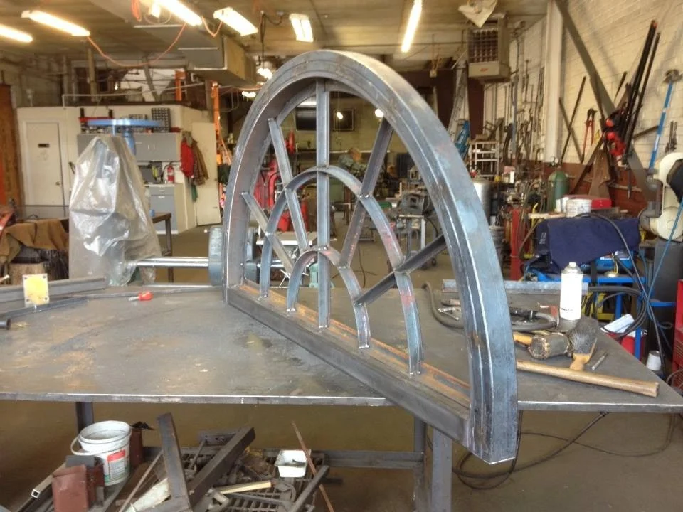 Top arch is done! Now for the bottom.