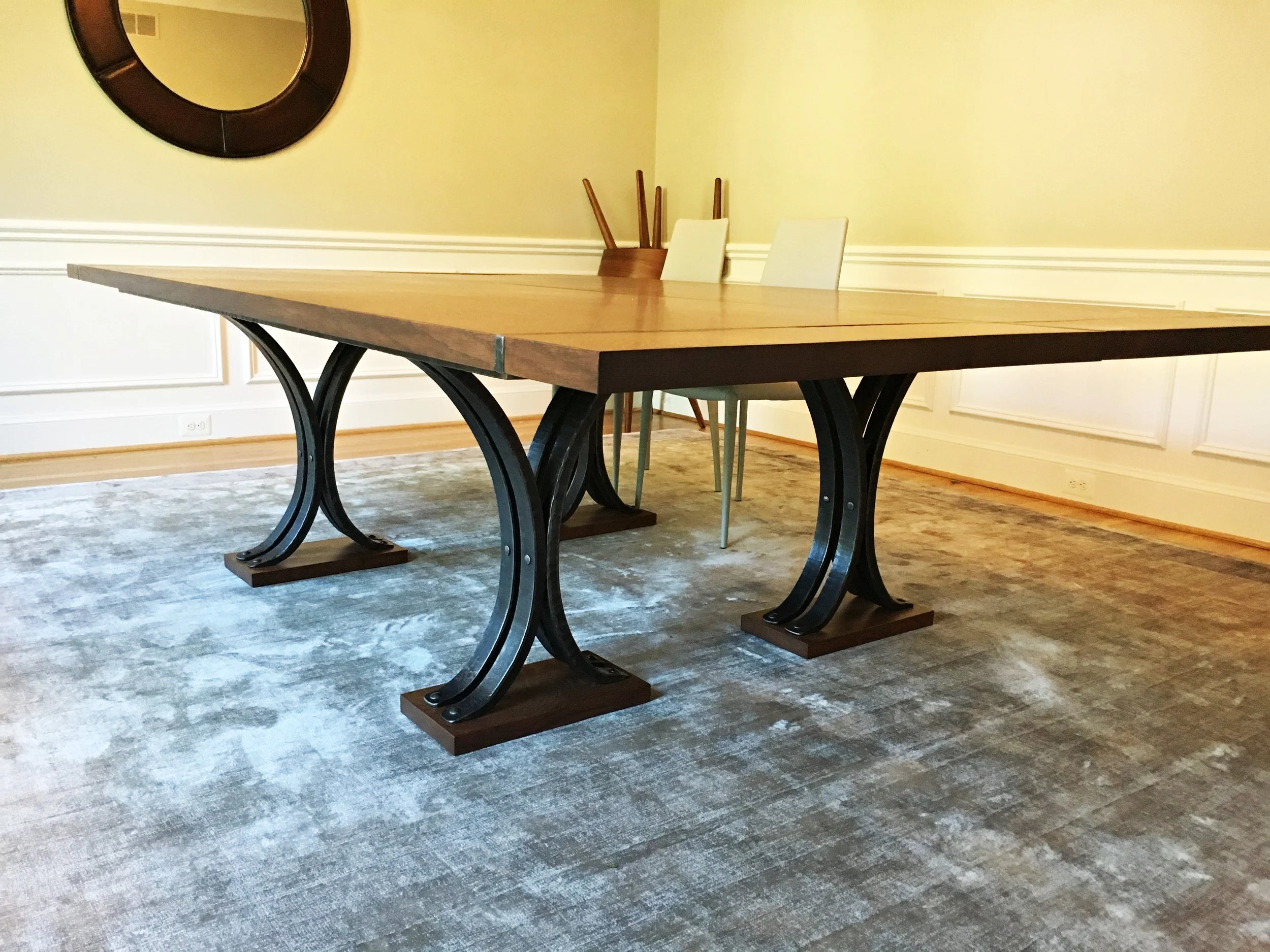 Extra large 12 Seat dining table