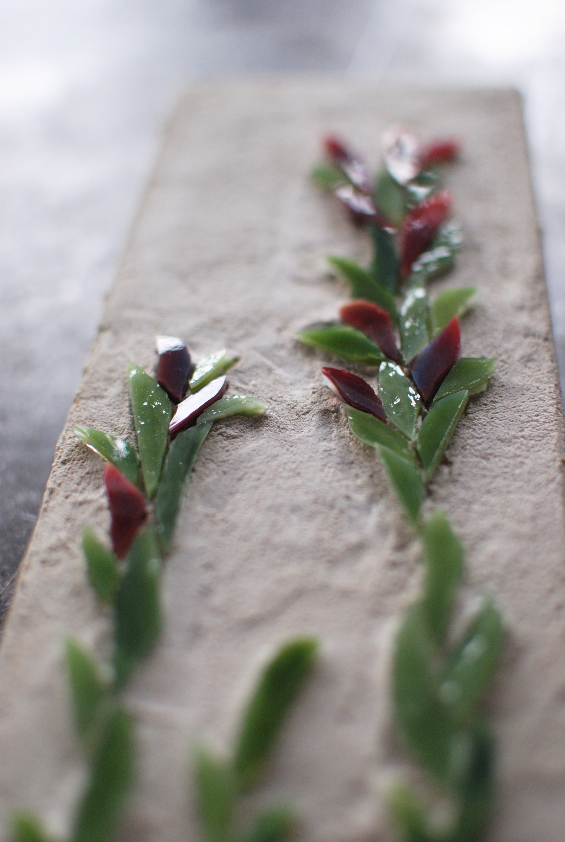 Close-up of endangered flower wall art