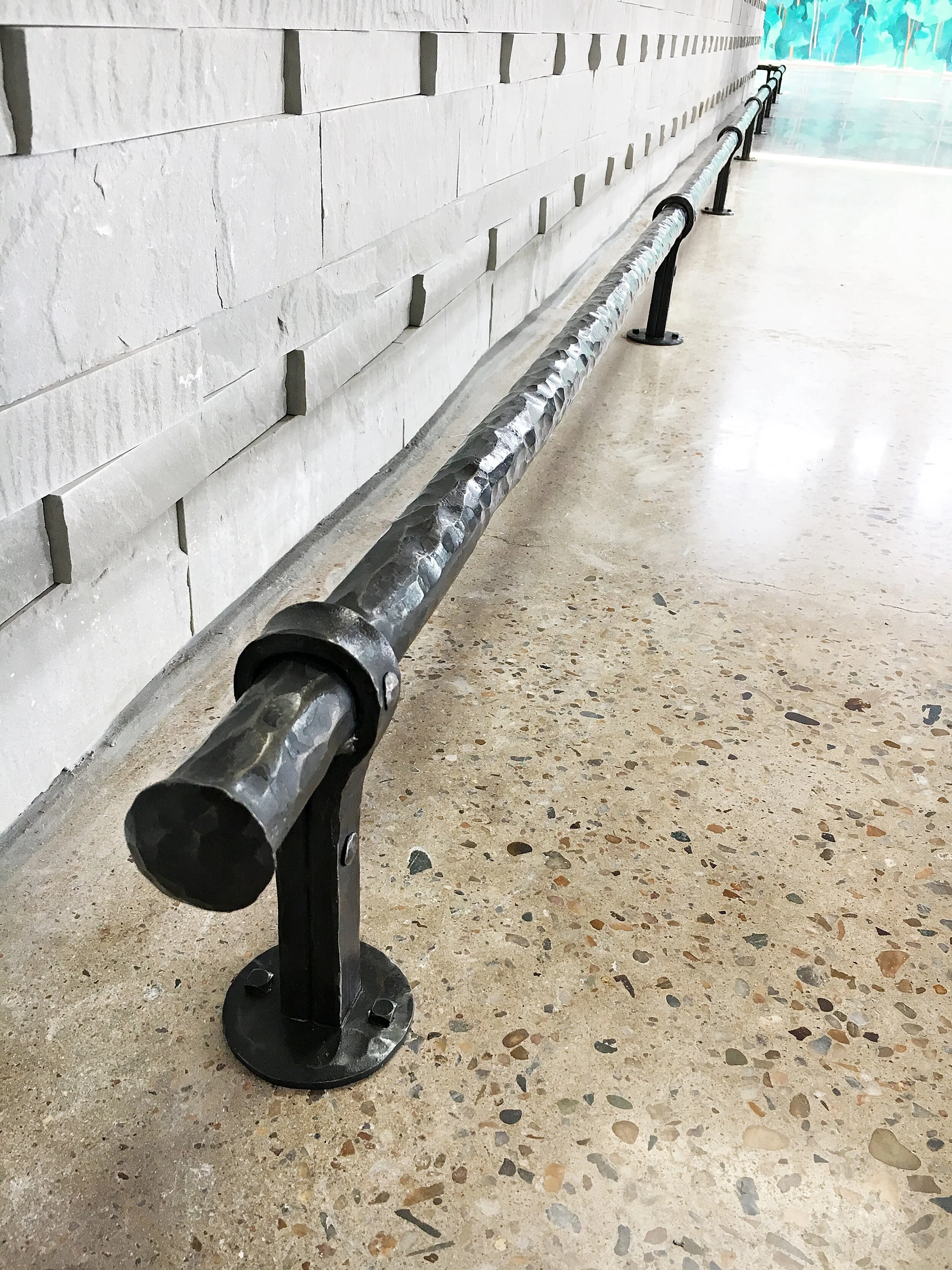 Tasting Room Bar Foot Rail