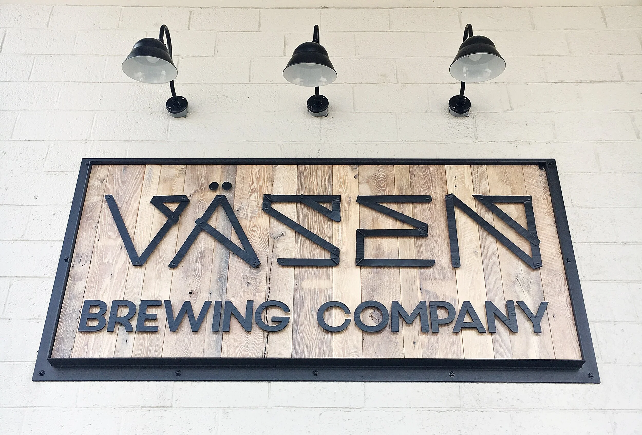 Vasen Tasting Room Sign