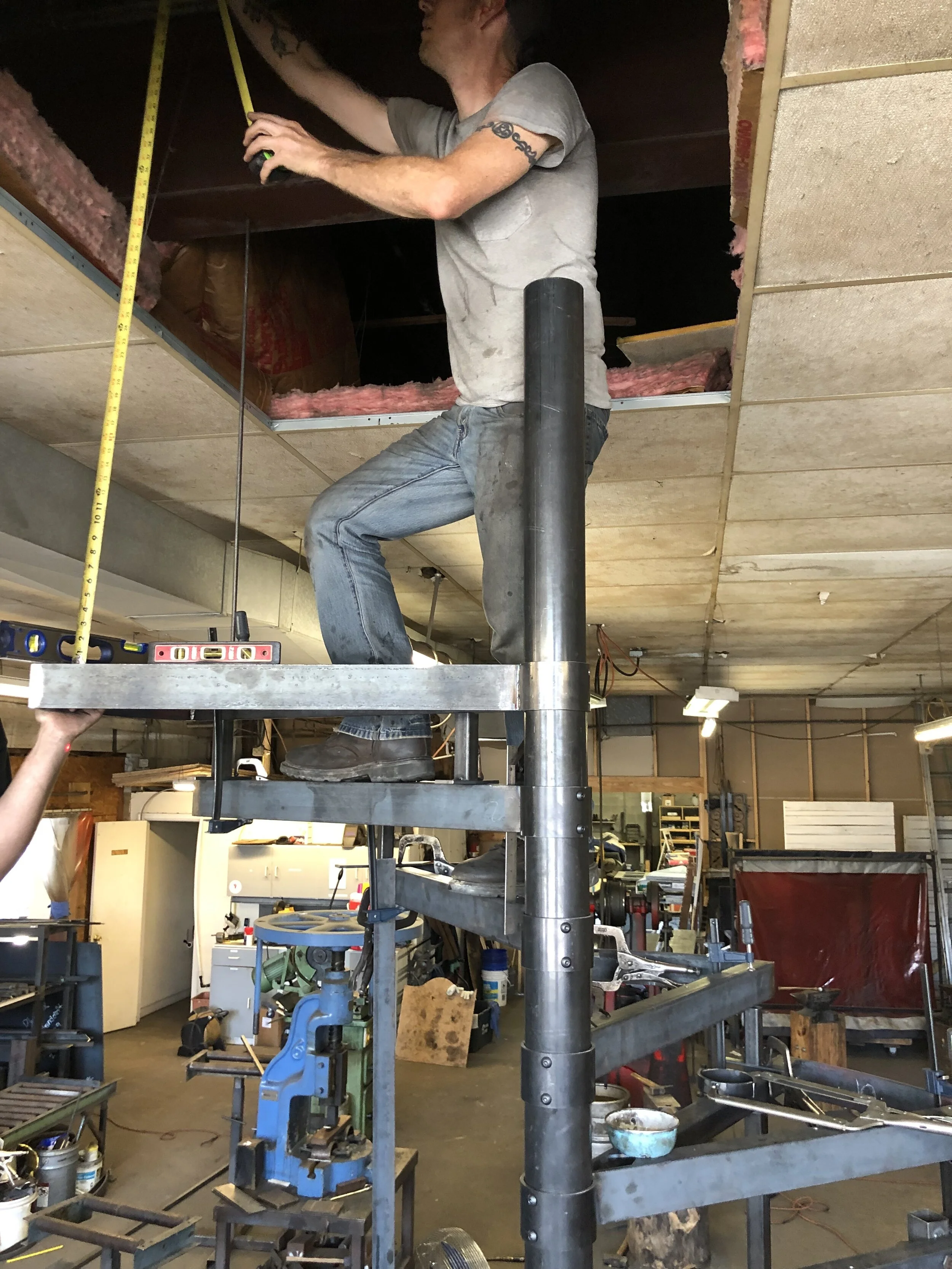 Custom Spiral Staircase — Phoenix Handcraft