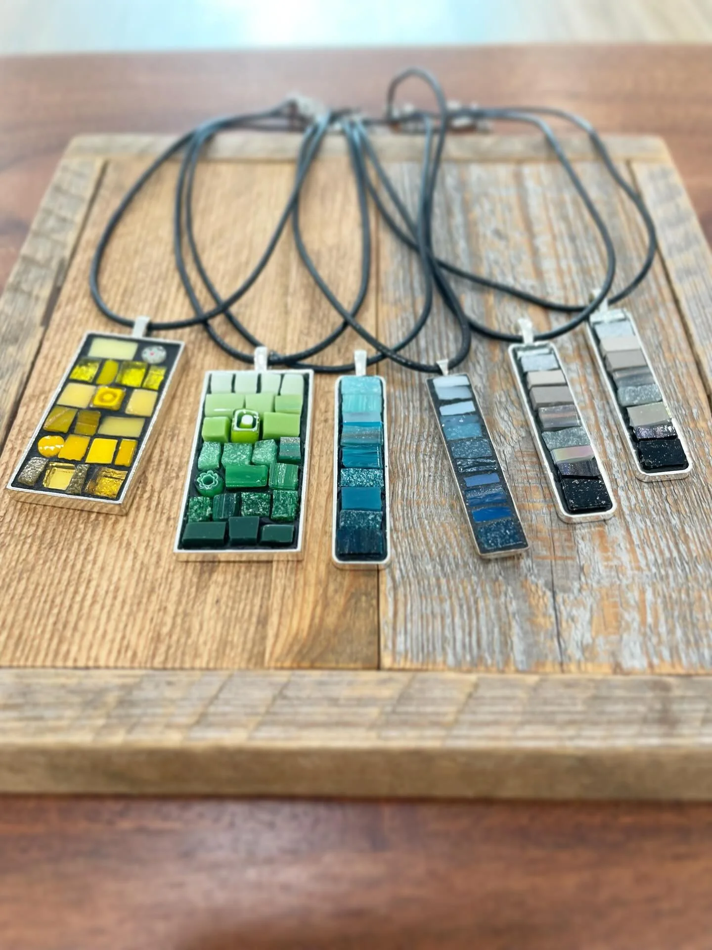 It&rsquo;s the end of an era. These are the very last of our mosaic pendants. When they&rsquo;re gone, they&rsquo;re gone! ✨👋🏻

Most are online in either our Etsy or website shops. If you see one you like that&rsquo;s not, shoot us a DM or email an