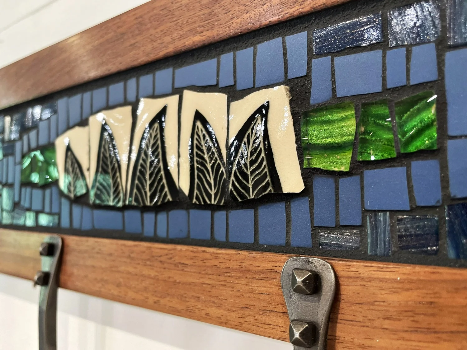 Blue Coat Rack