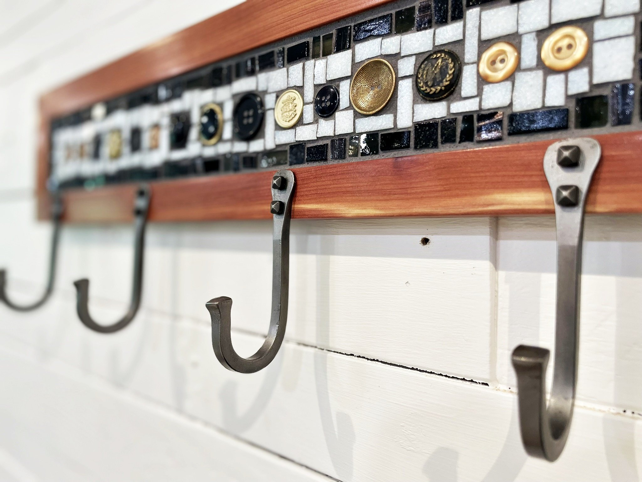 Black and white mosaic coat rack PH2025 (2).JPEG