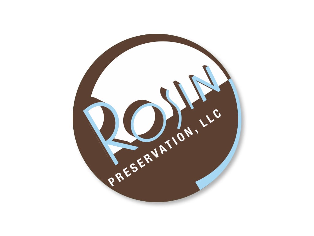 Rosin Preservation logo, before