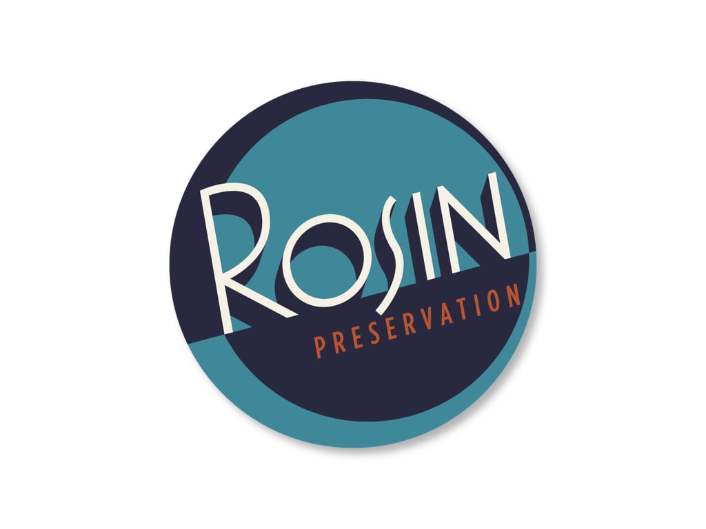 Rosin Preservation logo, after