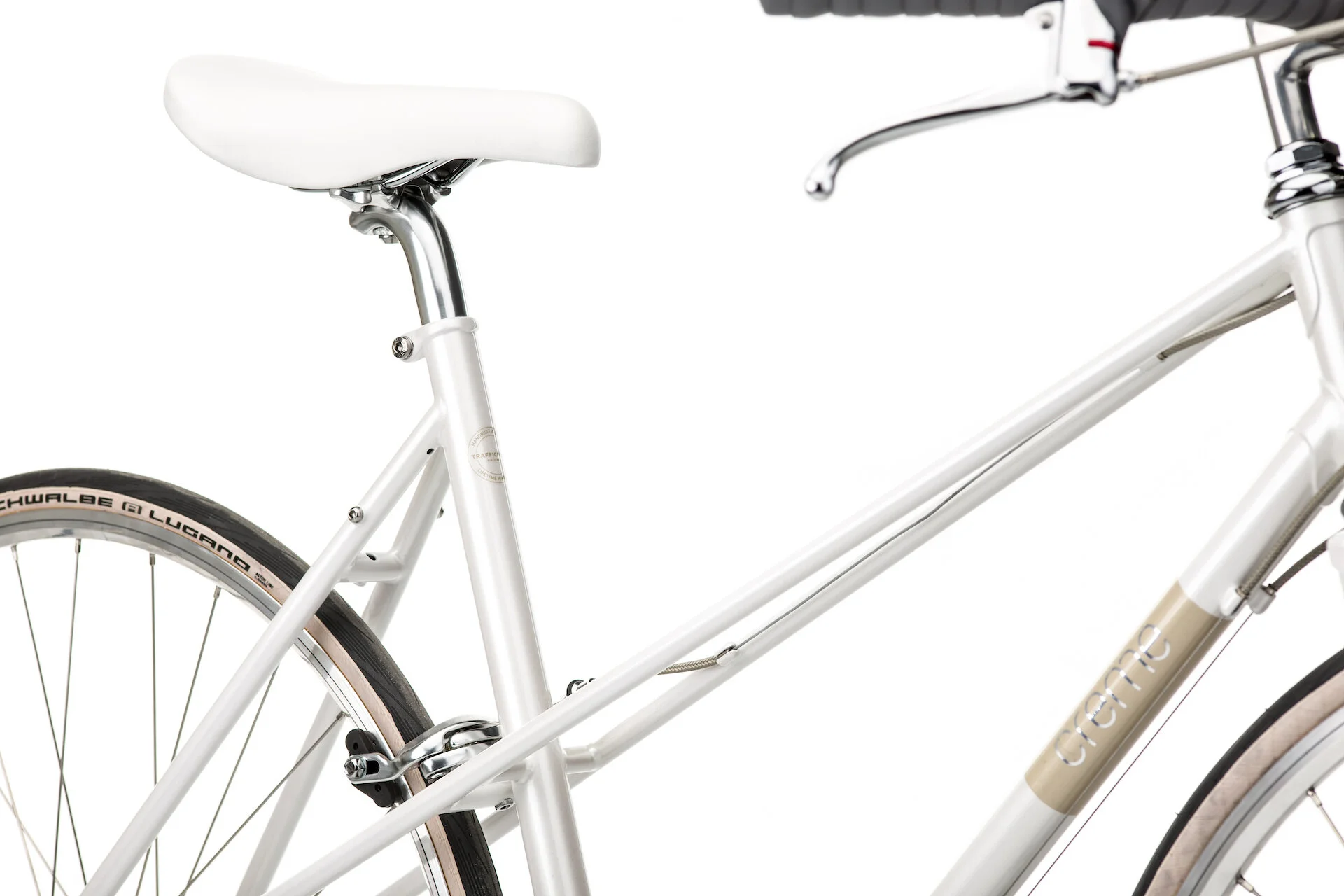 Creme Echo Mixte Solo White Premium European Urban City