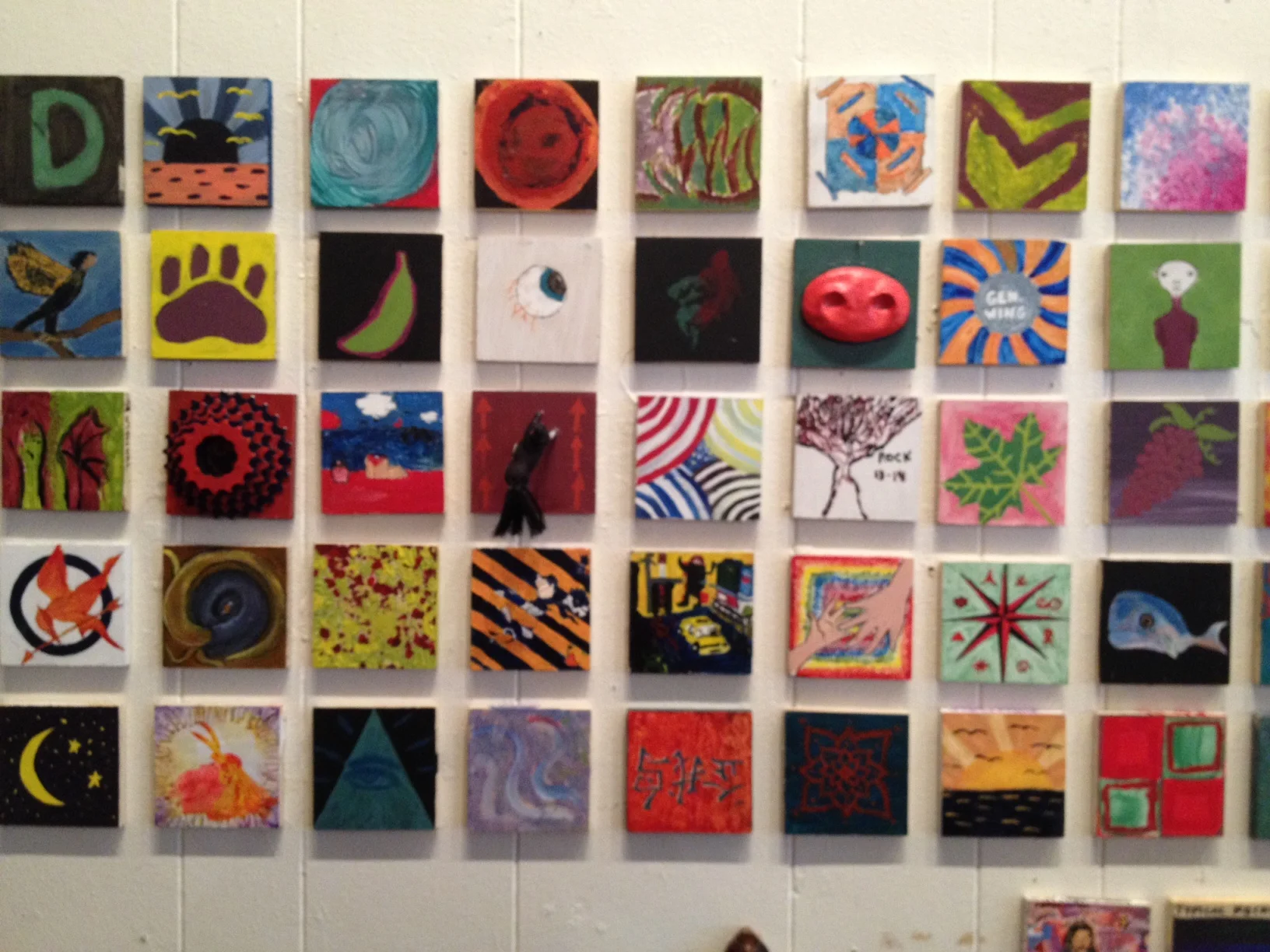Complementary Color Tiles