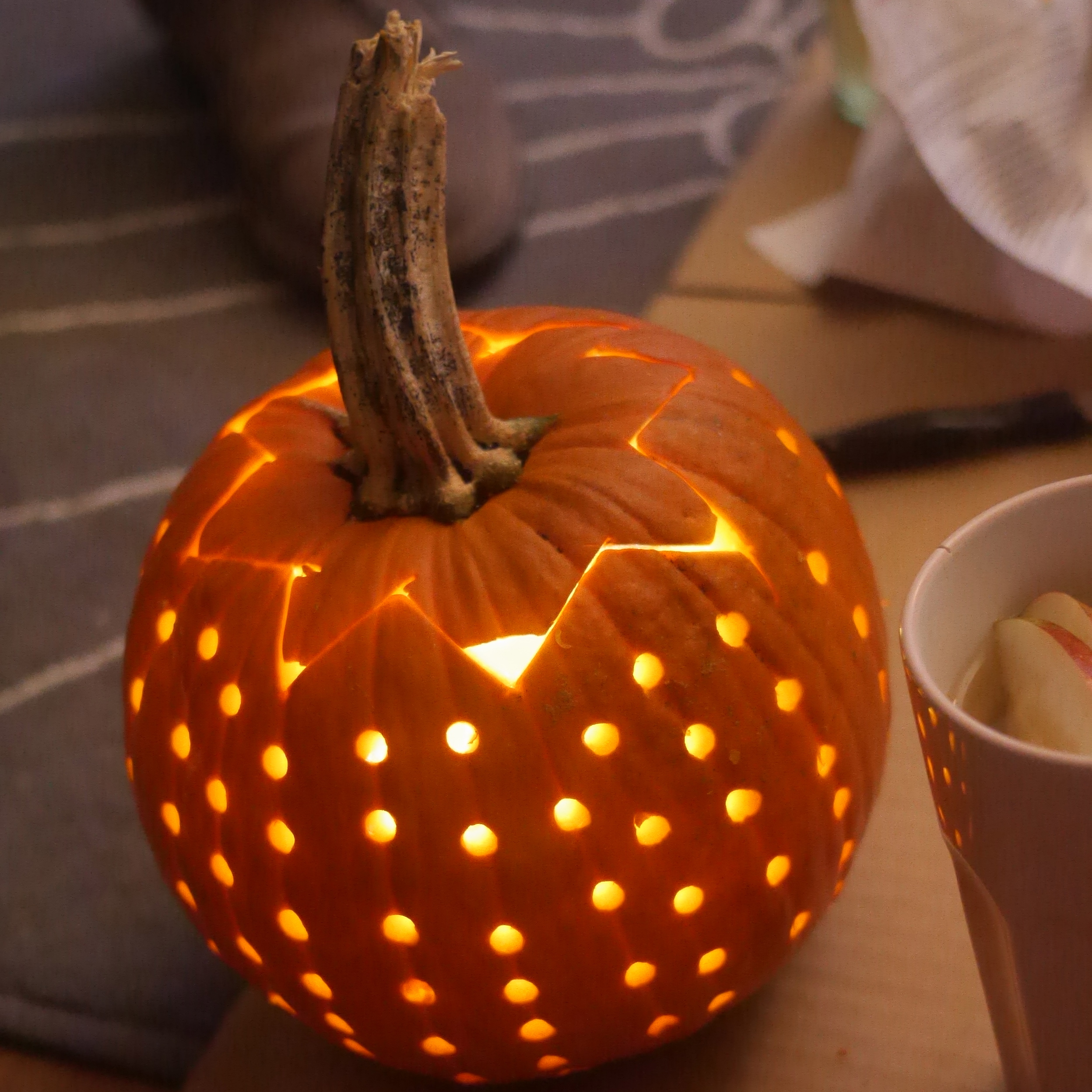 Disco Ball pumpkin