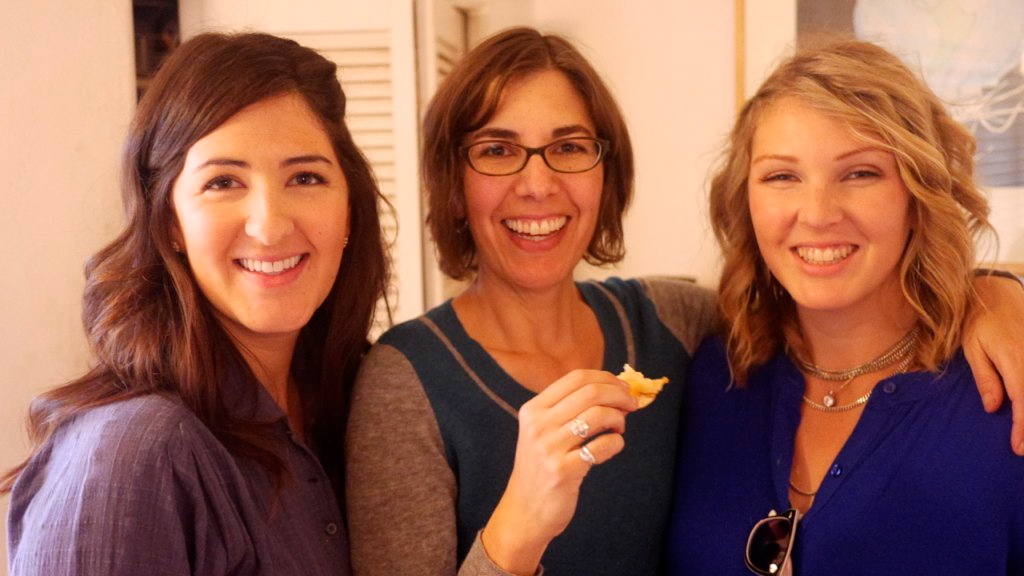 D'Arcy, Sally, and Stacy