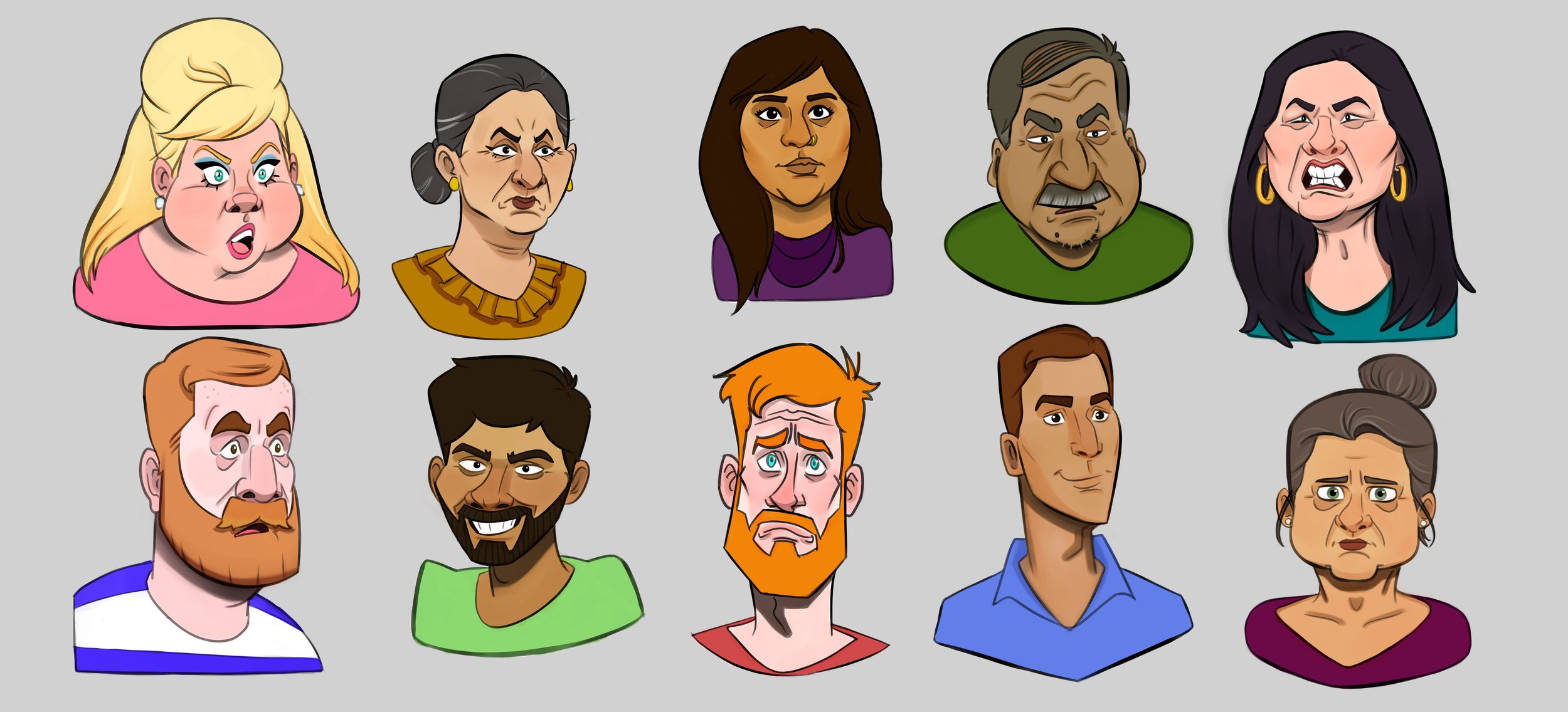 Incidental Caricatures