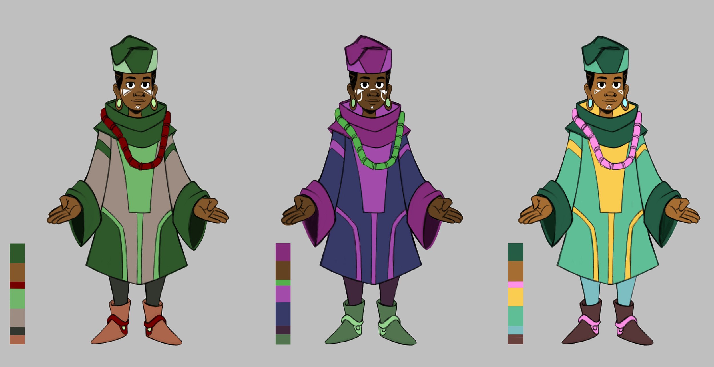 Sulé: Color Variations