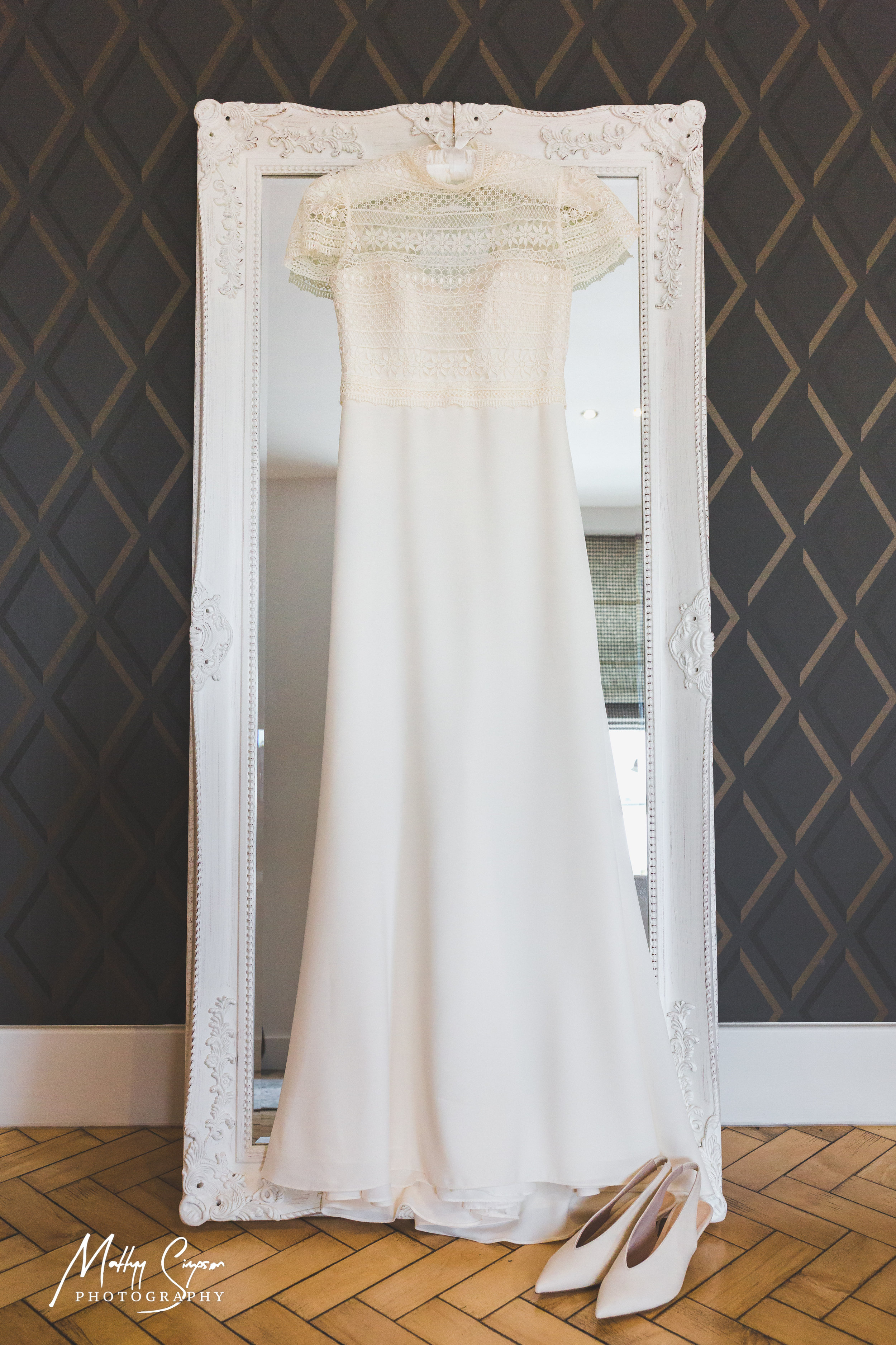 Wedding Dress & Shoes