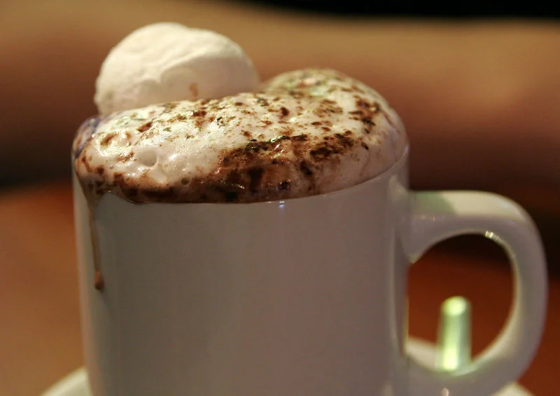 Hot Chocolate £2.50