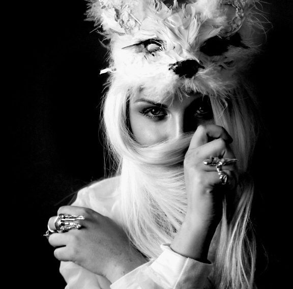 Shannon Saunders wearing Long Drip and Mini Thorn plus a bespoke piece