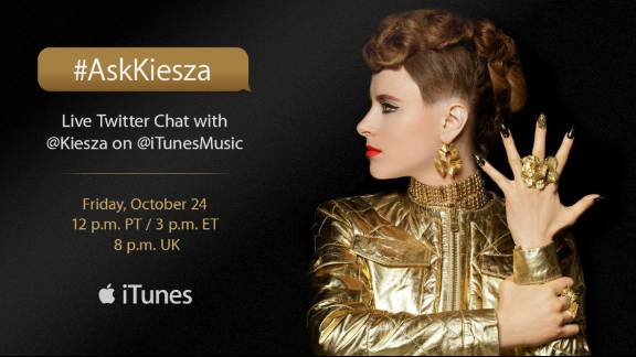 Kiesza wearing Candle and Do It Fluid rings