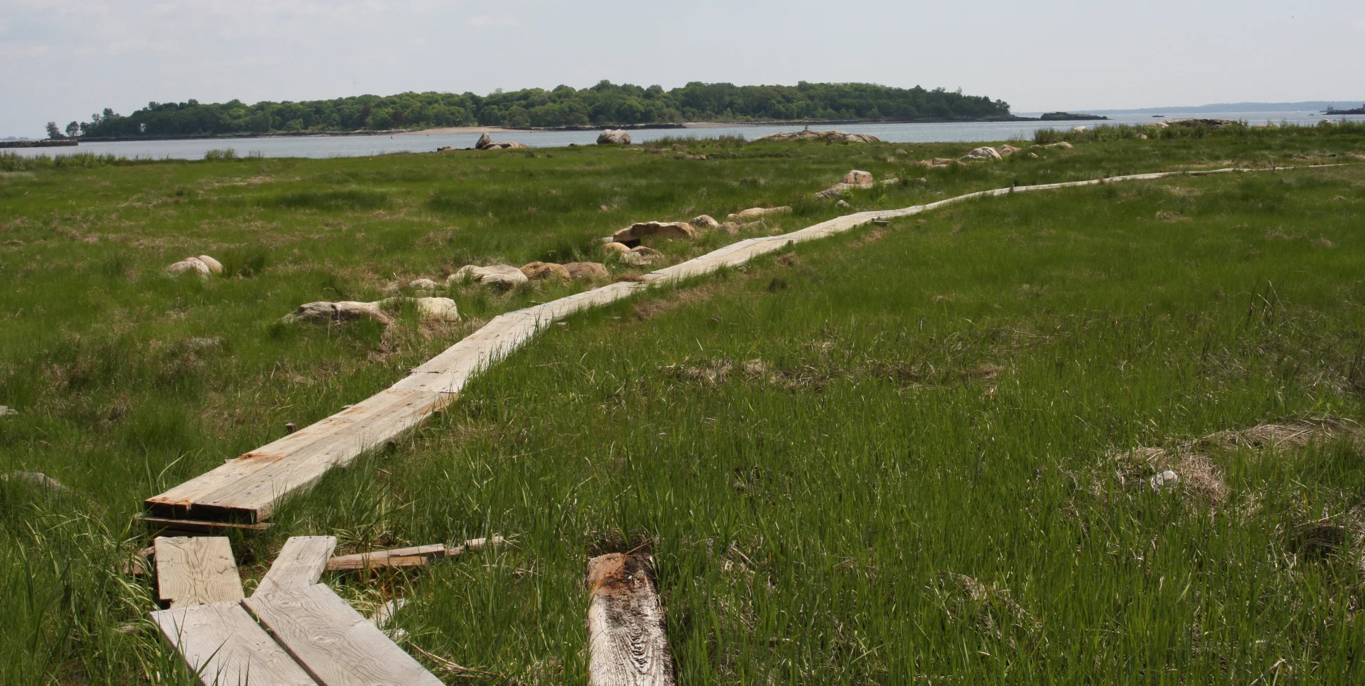 Hunter Island in Pelham Bay. Highlighted by Backpacker Magazine for it's hiking. 