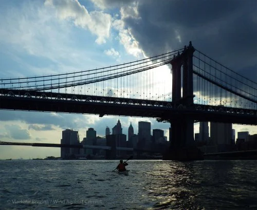 2. East River: Moody Downtown vista