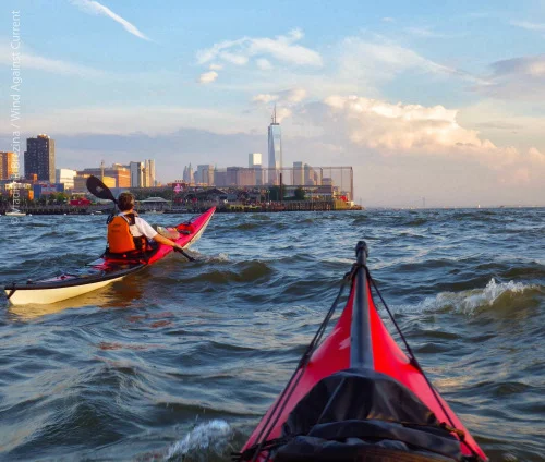 5. Hudson River: Summertime evening on the river
