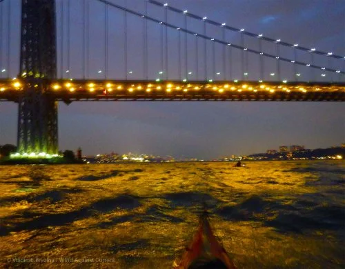 9. Hudson River: George Washington Bridge nocturne