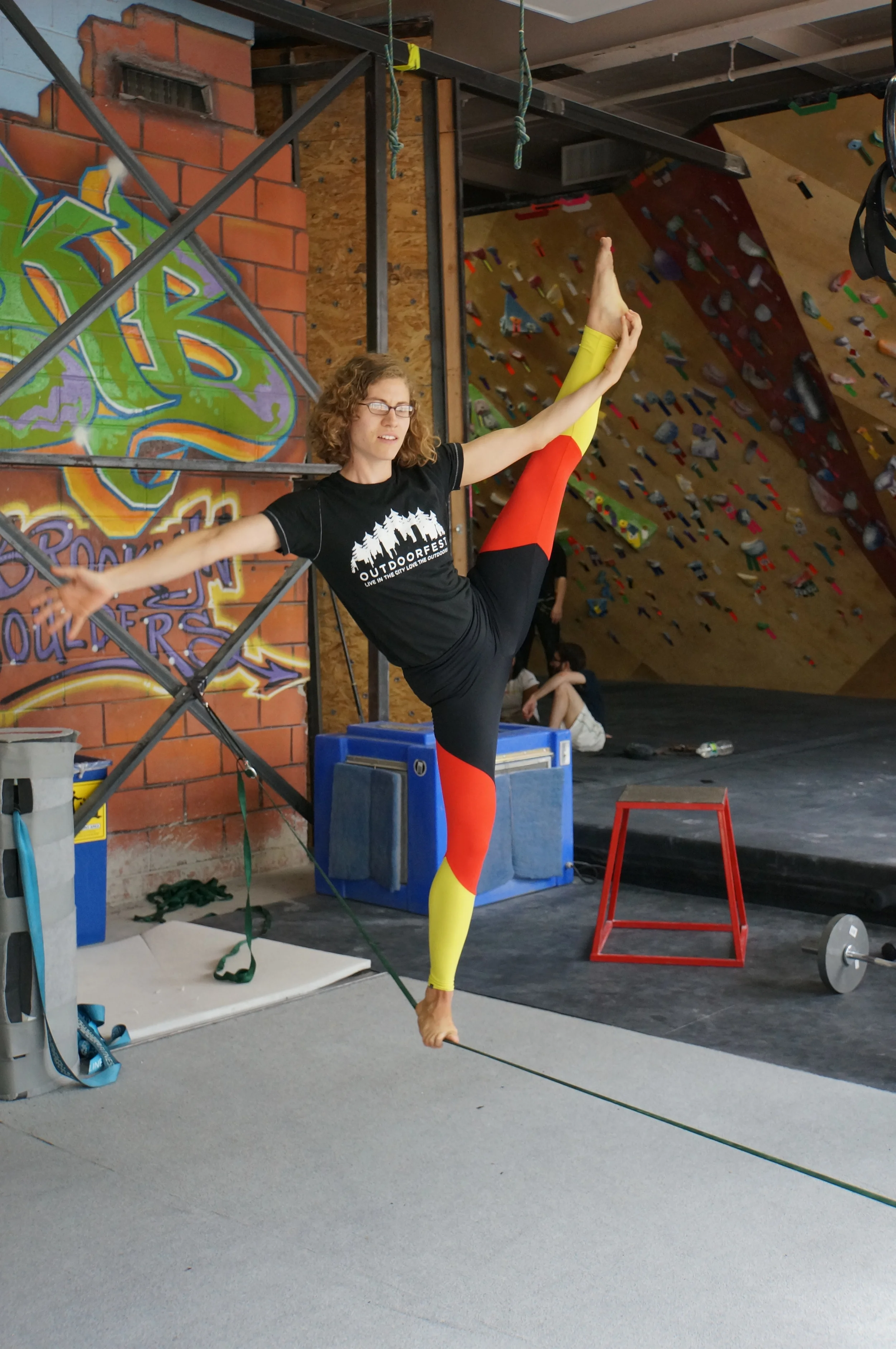 Slackline clinics