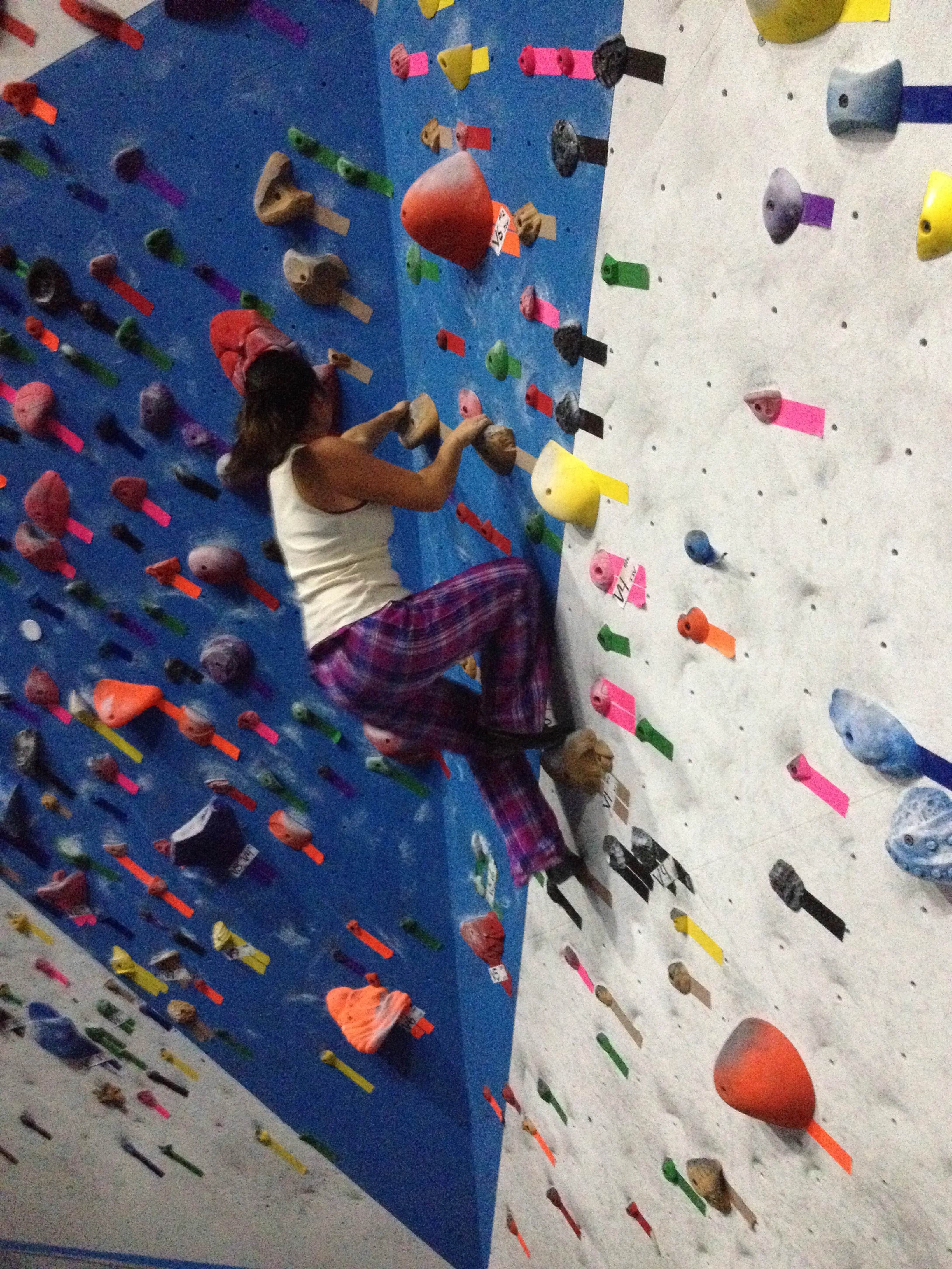 #TBT: Camping in a Climbing Gym