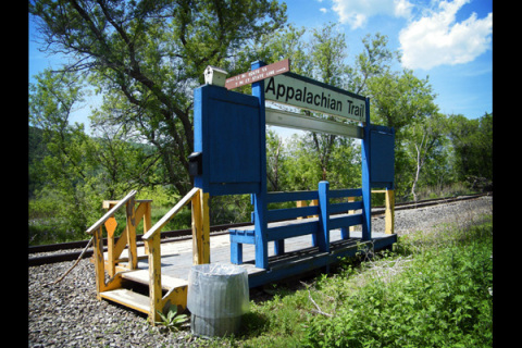 Appalachian Trail Metro North Stop. Photo from time.com