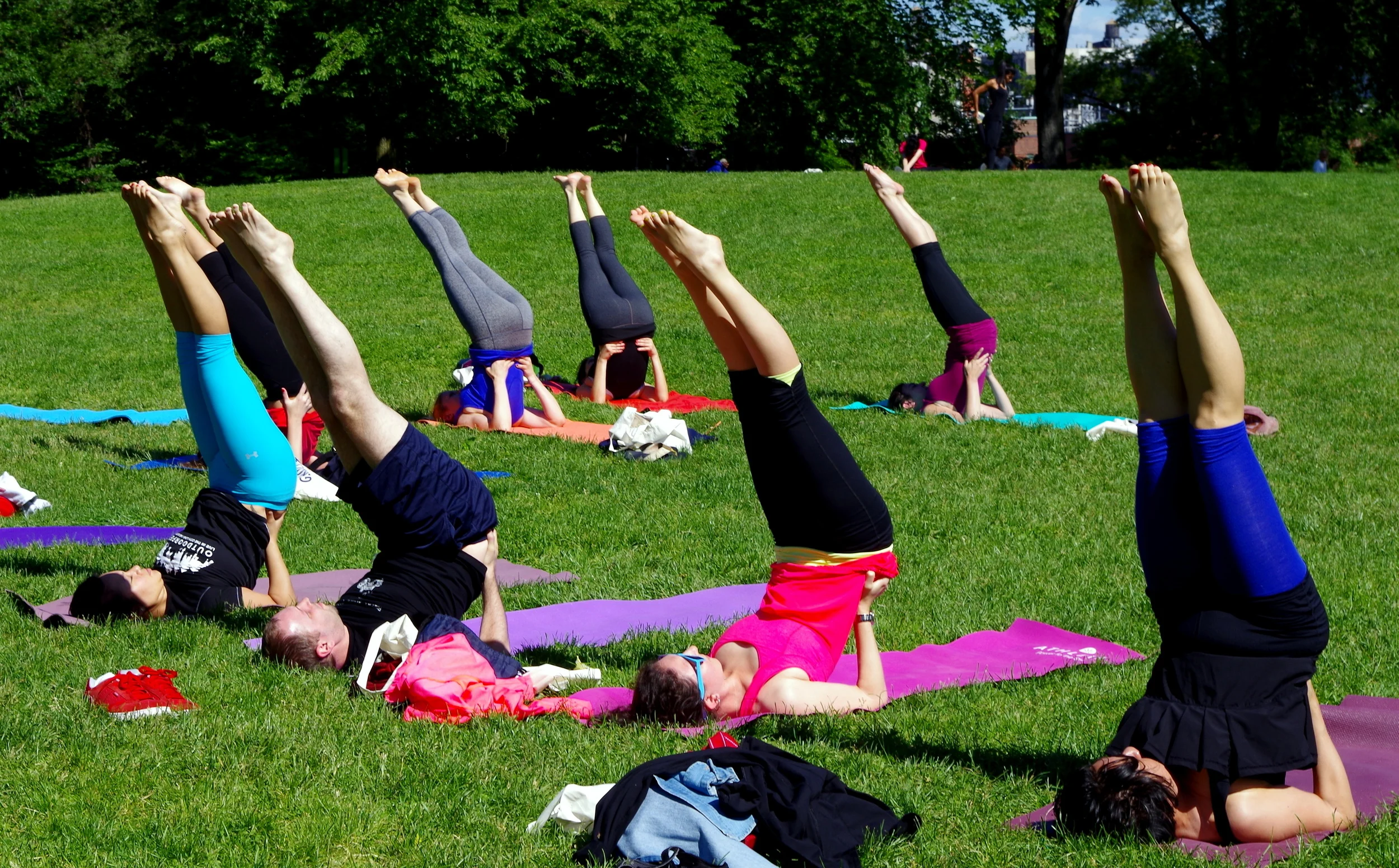 Yoga on the Greenbelt