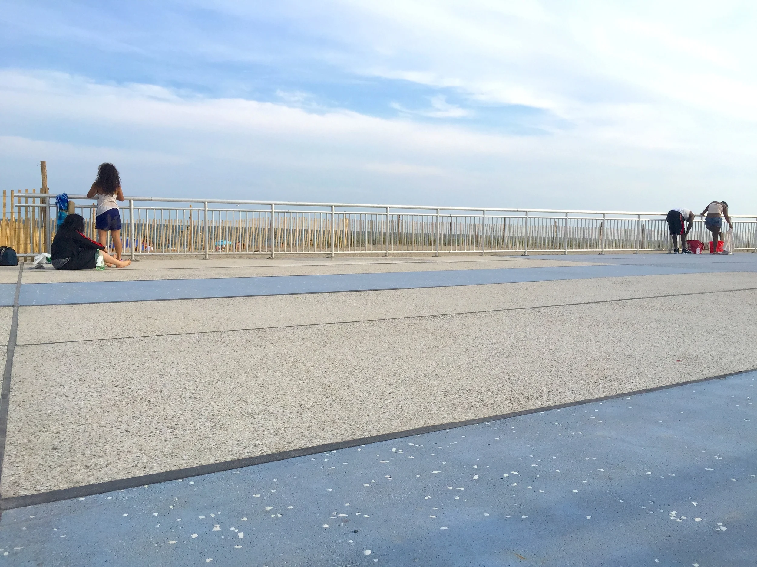 Brand new section of Boardwalk around 98th Street