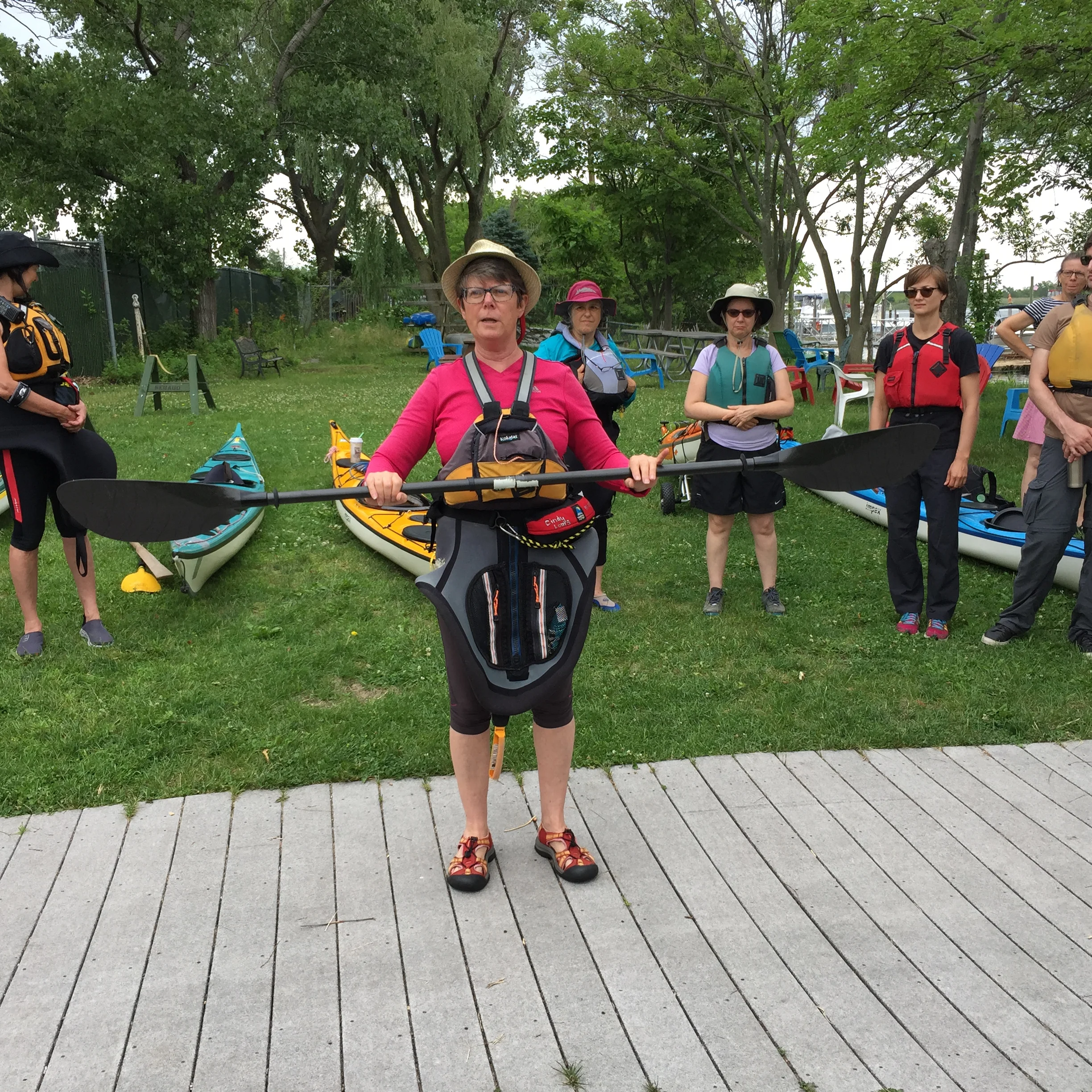 Kayaking 101 - how to hold your paddle