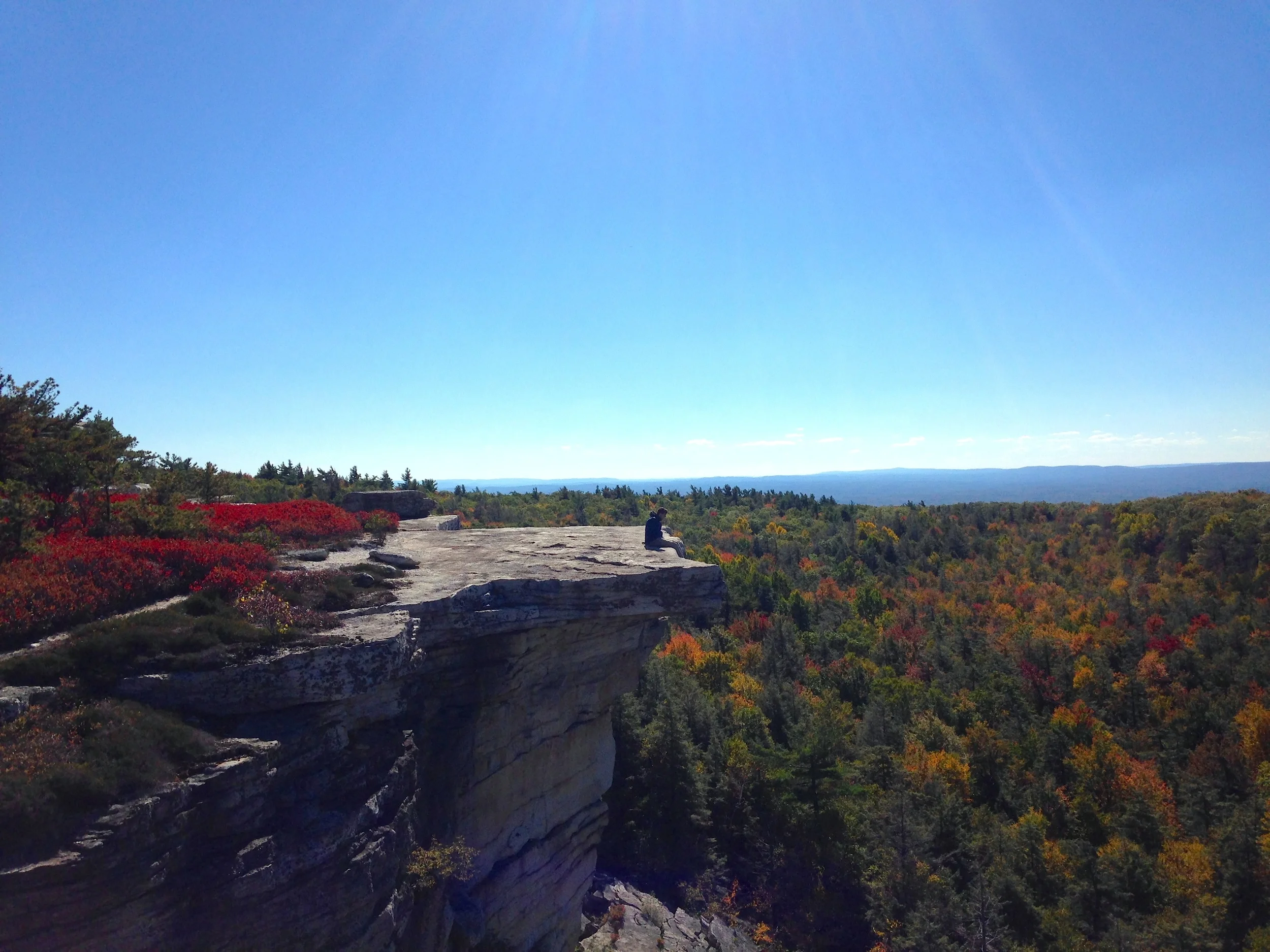 Finding Fall Foliage at Gertrudes Nose in the Shawangunks