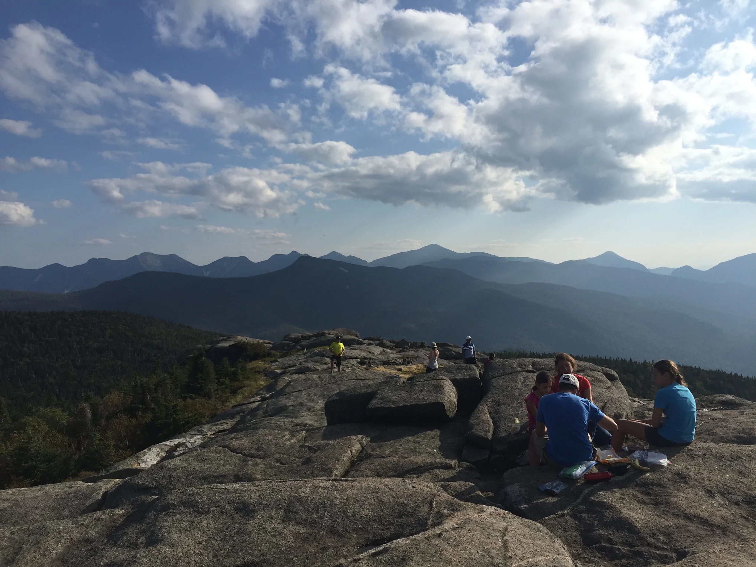 Hiking Cascade Mountain
