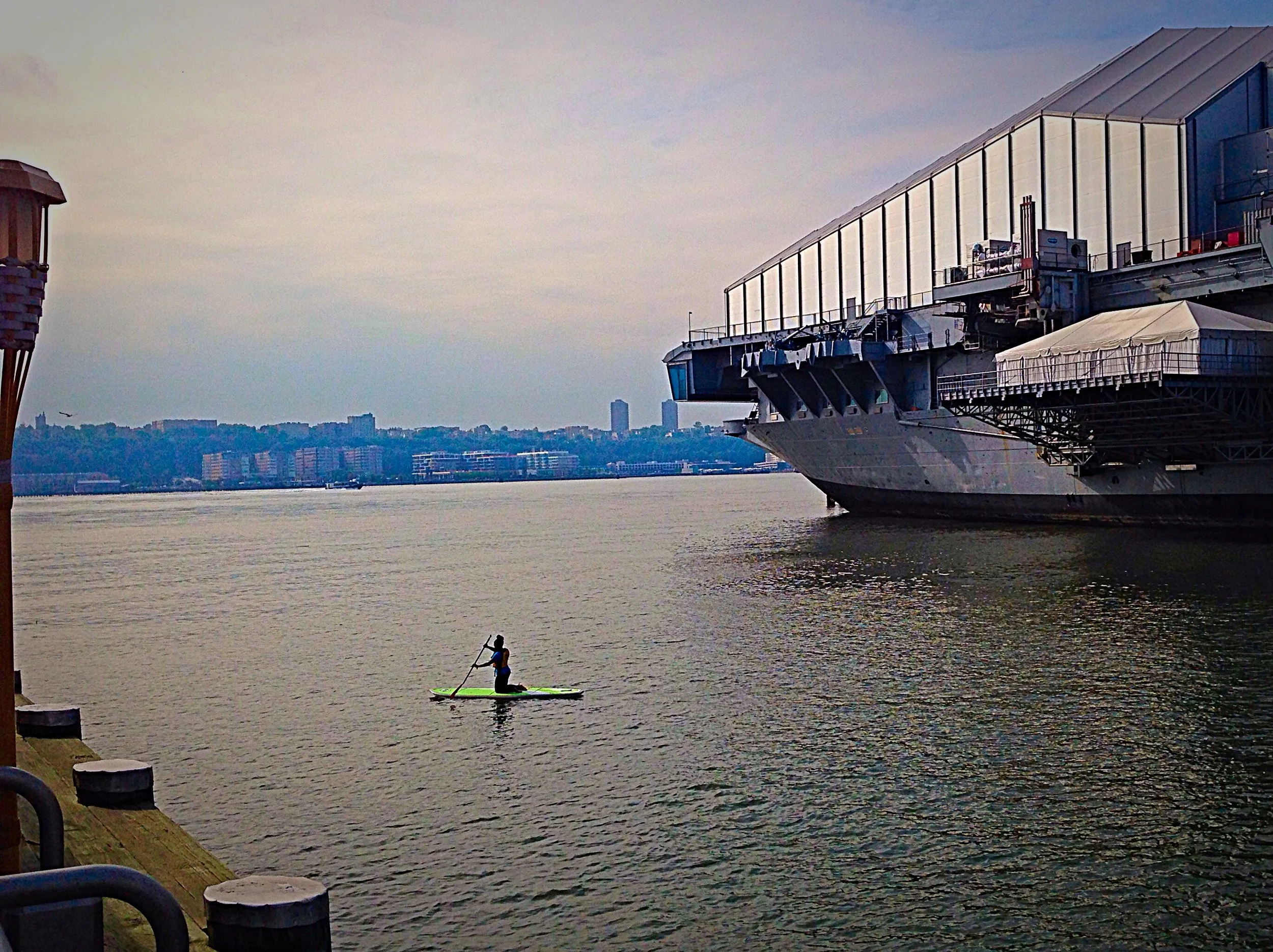 Evening Stand Up Paddleboarding
