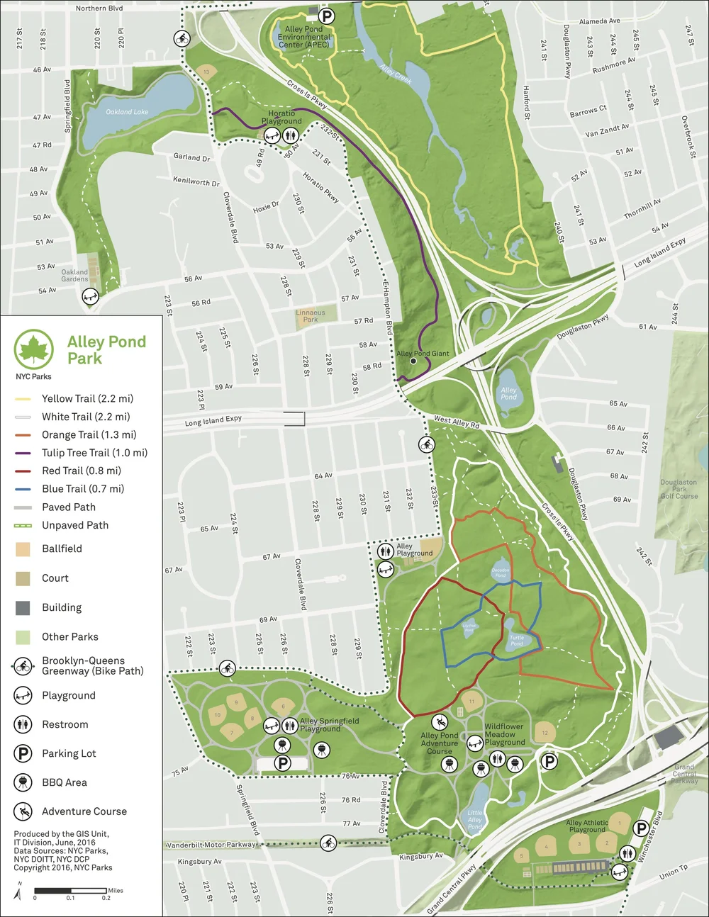 Alley Pond Park Trail Map Nyc Trails Guide: The Best Hiking In Each Borough — Outdoorfest