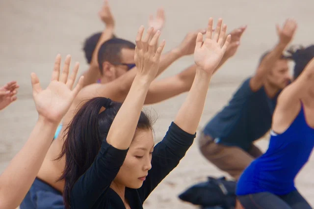 Explore the five boroughs on your yoga mat