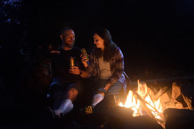 The best way to spend a Saturday night? Around a campfire with friends, enjoying a refreshing brew. 🍻
&bull;
*Sponsor Highlight* We can&rsquo;t believe that this is our FOURTH year teaming up with @SierraNevada. We can&rsquo;t wait to spend the day 