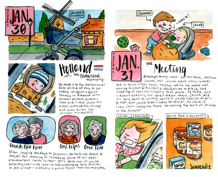 Journal Pages: The Swing of Things