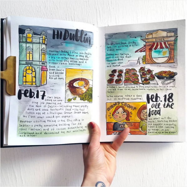 Journal Pages: The Spread