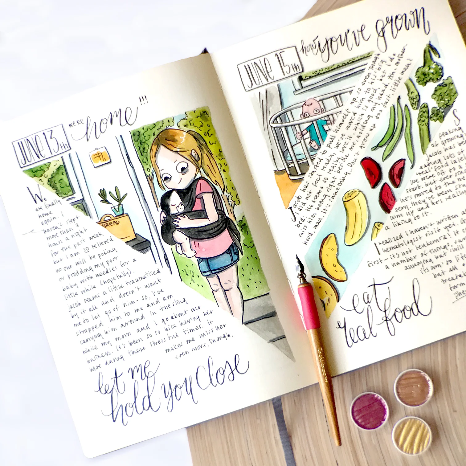 Journal Pages: Drama Mama