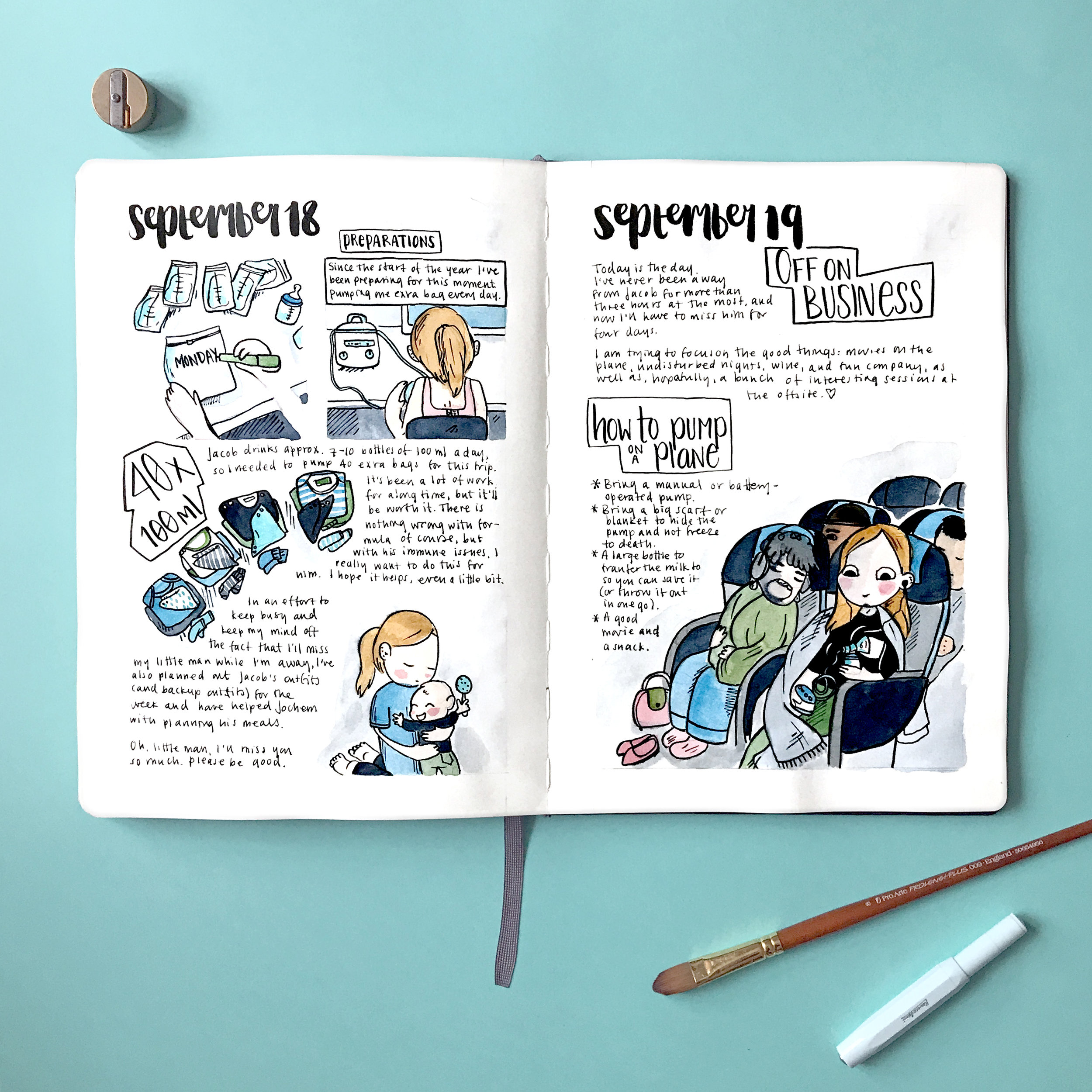 Journal Pages: Pumping on the Plane