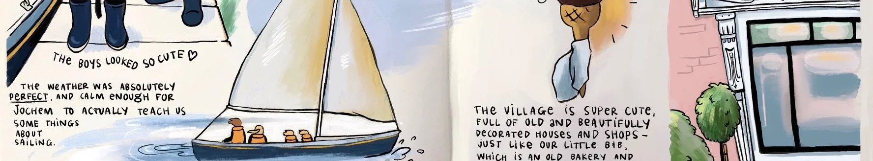 Journal Pages: Sailing Weekend