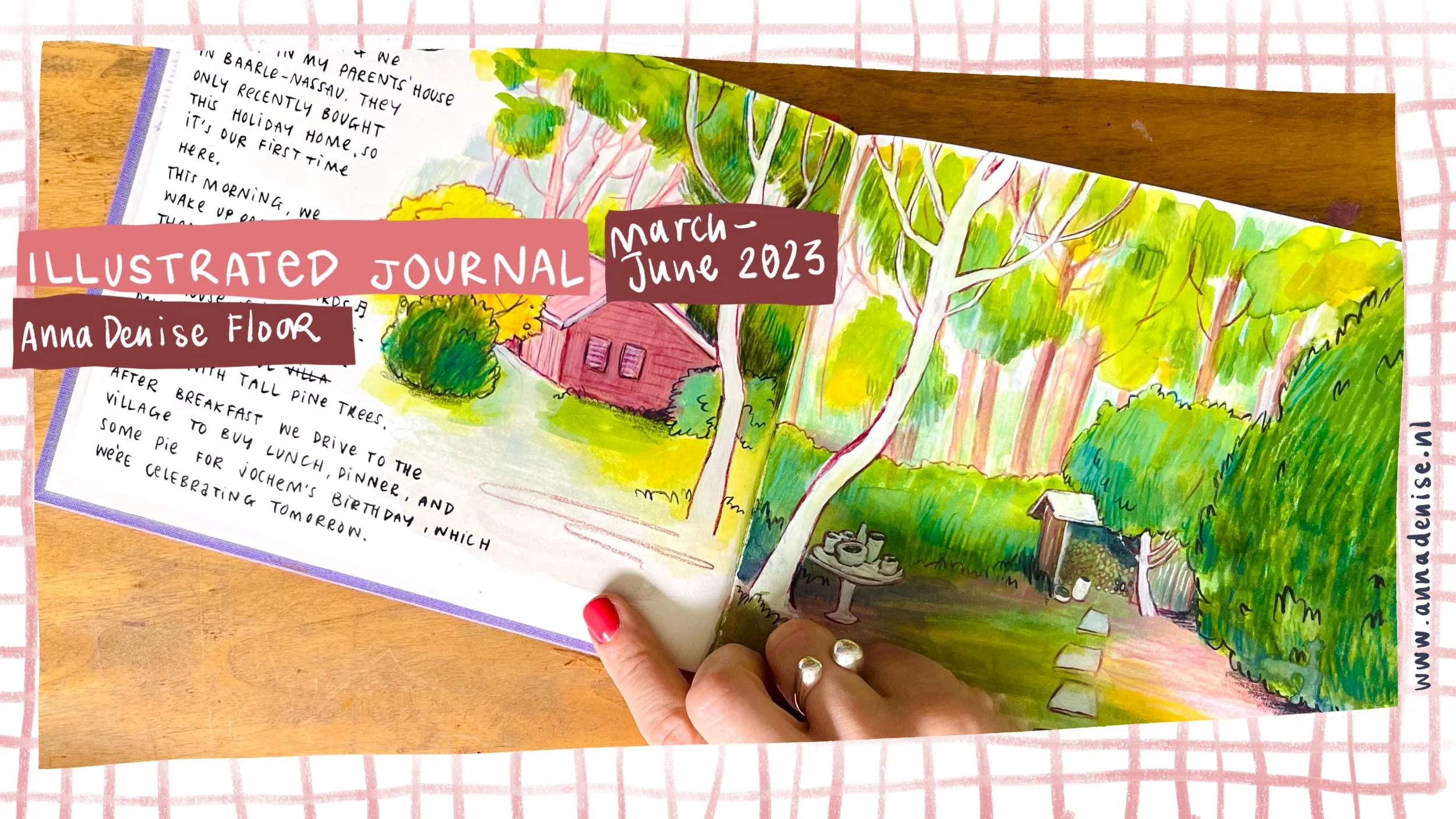 Illustrated Journal Tour March - June 2023