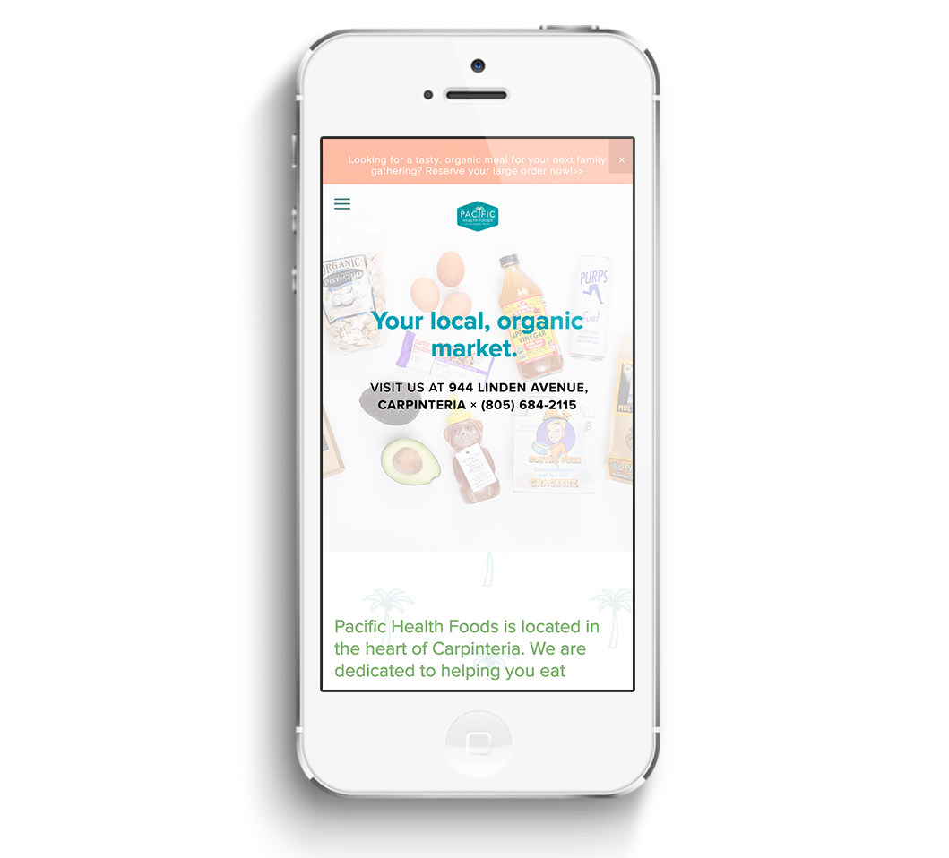 Responsive design will make your website the right size for the device it is on.
