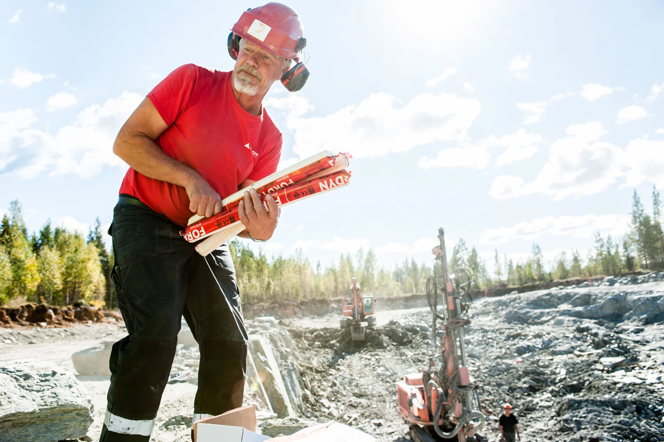 Endomines AB Goldmine, Ilomantsi, Suomi Finland