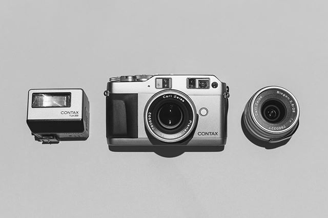 When your gear is photogenic #contaxg1