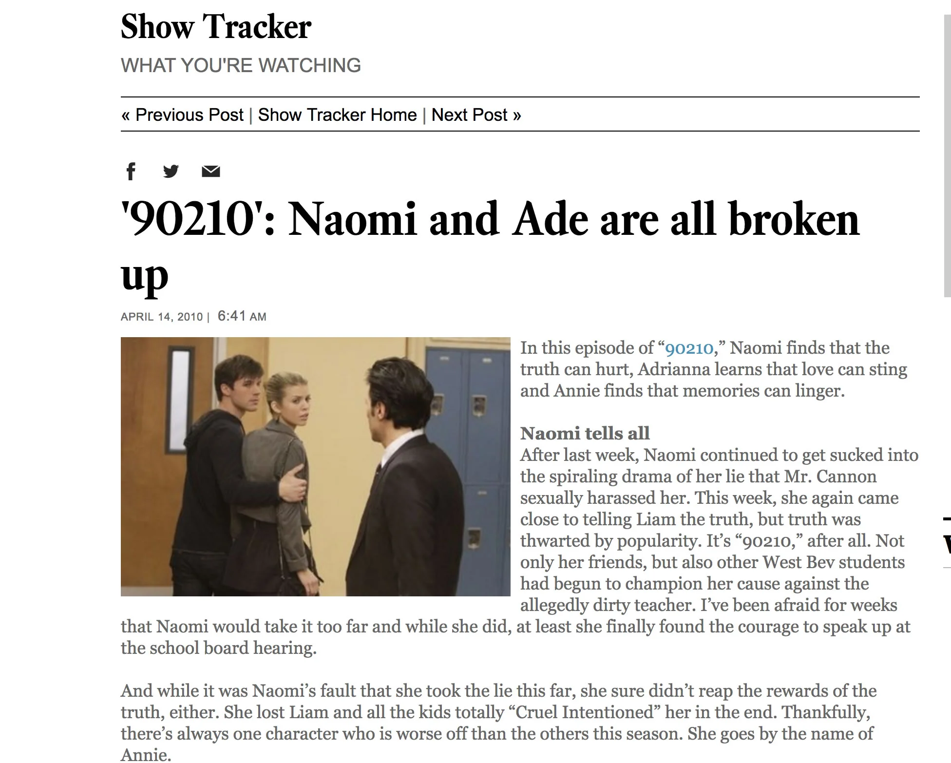 90210 review LA Times