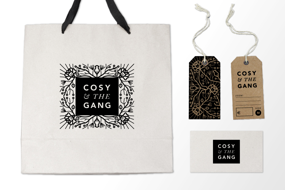 Hoodzpah | Cosy & the Gange Branding