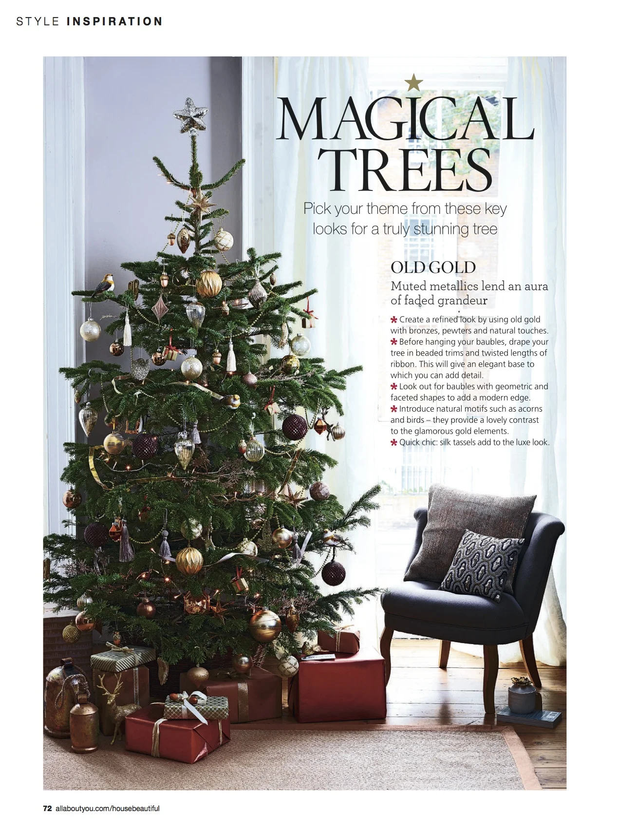 House Beautiful Magical Trees P1 Old Gold PDF by Joanna Thornhill.jpg